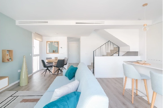 Stadthaus in Finestrat(Balcon de Finestrat) zu verkaufen, Wohnfläche 118 m², Grundstück 237 m², 3 Schlafzimmer, 3 Badezimmer, Pool, ref.: TW-NATURE-34-9