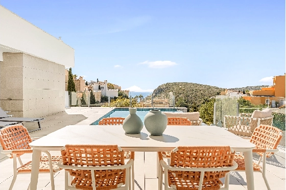 Villa in Benitachell(Cumbre del Sol) zu verkaufen, Wohnfläche 215 m², Grundstück 813 m², 4 Schlafzimmer, 5 Badezimmer, Pool, ref.: VA-22899-33