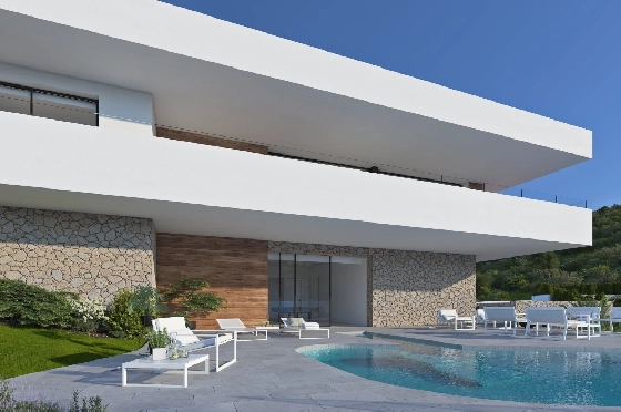 Villa in Benitachell(Cumbre del Sol) zu verkaufen, Wohnfläche 267 m², Grundstück 963 m², 3 Schlafzimmer, 4 Badezimmer, Pool, ref.: VA-23300-2