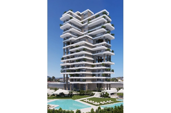 Apartment in Calpe(Calpe) zu verkaufen, Wohnfläche 106 m², 3 Schlafzimmer, 2 Badezimmer, Pool, ref.: VA-EBB14-19