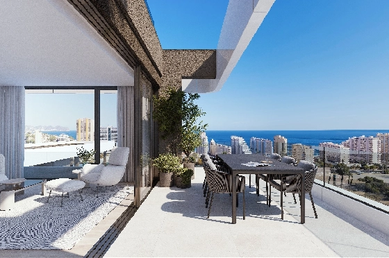 Apartment in Calpe(Calpe) zu verkaufen, Wohnfläche 91 m², 2 Schlafzimmer, 2 Badezimmer, Pool, ref.: VA-EBB18-2