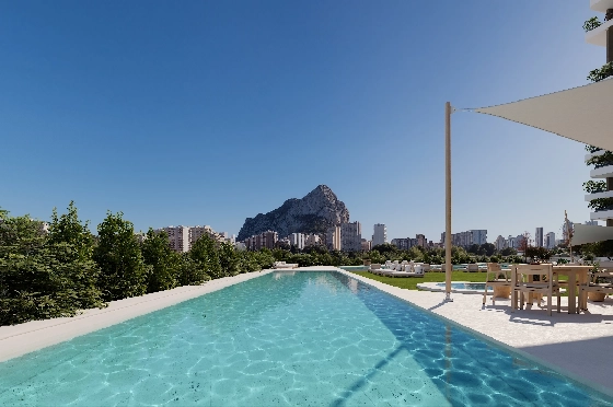 Apartment in Calpe(Calpe) zu verkaufen, Wohnfläche 106 m², 3 Schlafzimmer, 2 Badezimmer, Pool, ref.: VA-EBB24-15