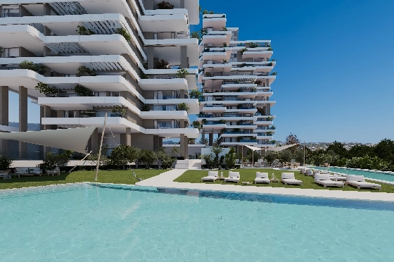 Apartment in Calpe(Calpe) zu verkaufen, Wohnfläche 106 m², 3 Schlafzimmer, 2 Badezimmer, Pool, ref.: VA-EBB24-6