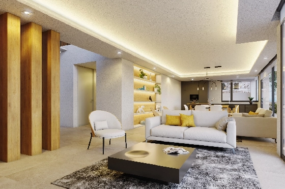 Villa in Benitachell(Cumbre del Sol) zu verkaufen, Wohnfläche 239 m², + Fussbodenheizung, Klimaanlage, Grundstück 1054 m², 4 Schlafzimmer, 5 Badezimmer, Pool, ref.: VA-24679-6