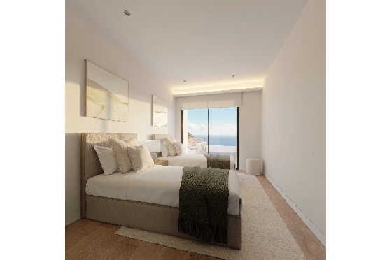 Apartment in Benitachell(Cumbre del Sol) zu verkaufen, Wohnfläche 83 m², 2 Schlafzimmer, 2 Badezimmer, Pool, ref.: VA-PG065-12