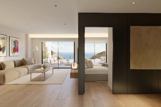 Apartment in Benitachell(Cumbre del Sol) zu verkaufen, Wohnfläche 117 m², 3 Schlafzimmer, 2 Badezimmer, Pool, ref.: VA-PG067-34