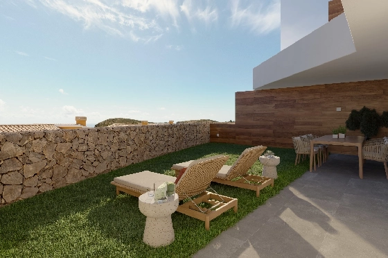 Apartment in Benitachell(Cumbre del Sol) zu verkaufen, Wohnfläche 117 m², 3 Schlafzimmer, 2 Badezimmer, Pool, ref.: VA-PG067-39