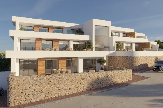 Apartment in Benitachell(Cumbre del Sol) zu verkaufen, Wohnfläche 117 m², 3 Schlafzimmer, 2 Badezimmer, Pool, ref.: VA-PG067-44
