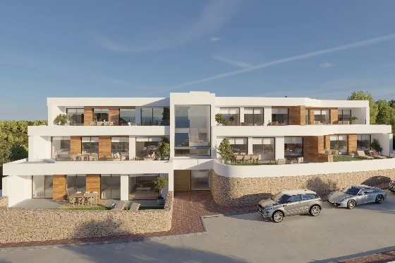Apartment in Benitachell(Cumbre del Sol) zu verkaufen, Wohnfläche 117 m², 3 Schlafzimmer, 2 Badezimmer, Pool, ref.: VA-PG067-46