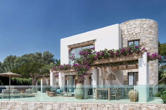 Villa in Moraira zu verkaufen, Wohnfläche 185 m², Baujahr 2026, Klimaanlage, Grundstück 778 m², 4 Schlafzimmer, 4 Badezimmer, Pool, ref.: AM-12682DA-7