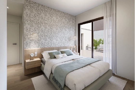 Villa in Los Alcazares zu verkaufen, Wohnfläche 129 m², Zustand Erstbezug, Grundstück 202 m², 3 Schlafzimmer, 2 Badezimmer, Pool, ref.: HA-LAN-451-E01-5
