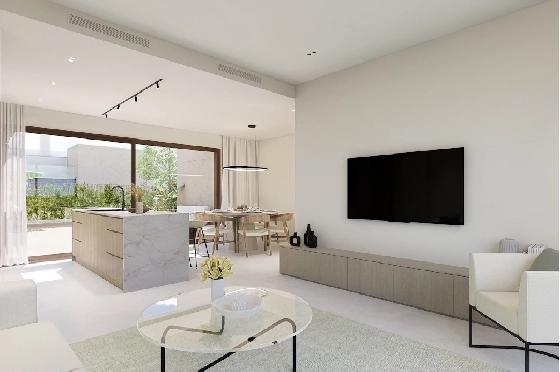 Villa in Los Alcazares zu verkaufen, Wohnfläche 164 m², Zustand Erstbezug, Grundstück 274 m², 3 Schlafzimmer, 2 Badezimmer, Pool, ref.: HA-LAN-451-E02-4