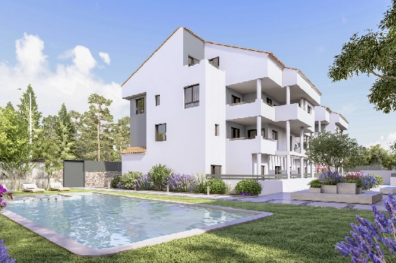Apartment in Javea zu verkaufen, Wohnfläche 79 m², + KLIMA, Klimaanlage, Grundstück 17 m², 2 Schlafzimmer, 2 Badezimmer, Pool, ref.: IV-P3-3-1