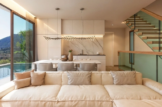 Villa in Alcalali zu verkaufen, Wohnfläche 165 m², Baujahr 2026, Zustand Erstbezug, + KLIMA, Klimaanlage, Grundstück 300 m², 3 Schlafzimmer, 2 Badezimmer, Pool, ref.: RG-0926-8