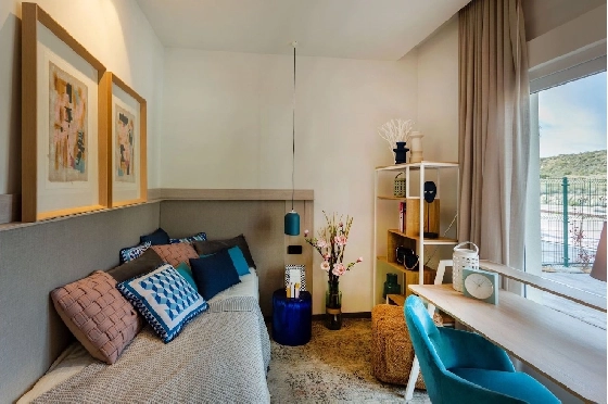 Doppelhaushälfte in Algorfa zu verkaufen, Wohnfläche 200 m², Zustand Erstbezug, Klimaanlage, Grundstück 450 m², 3 Schlafzimmer, 2 Badezimmer, Pool, ref.: HA-ARN-115-D01-19