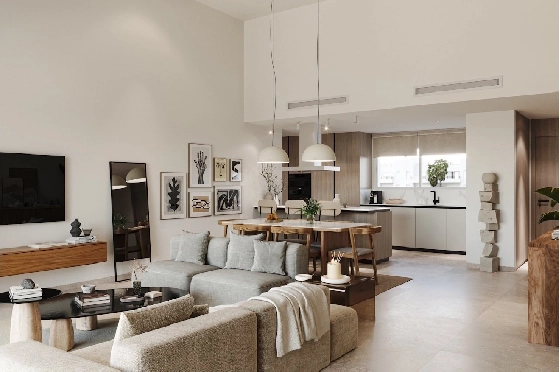 Villa in Algorfa zu verkaufen, Wohnfläche 345 m², Zustand Erstbezug, Klimaanlage, Grundstück 458 m², 3 Schlafzimmer, 2 Badezimmer, Pool, ref.: HA-ARN-116-E02-2