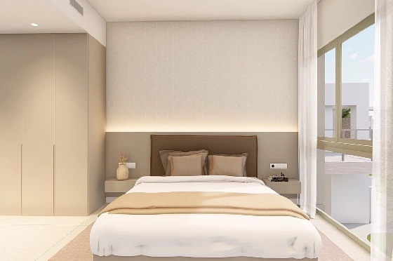 Penthouse Apartment in Los Alcazares zu verkaufen, Wohnfläche 150 m², Zustand Erstbezug, Klimaanlage, 2 Schlafzimmer, 2 Badezimmer, Pool, ref.: HA-LAN-480-A02-12