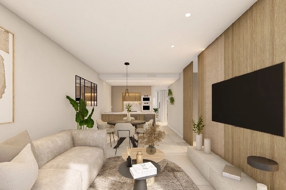 Penthouse Apartment in Los Alcazares zu verkaufen, Wohnfläche 150 m², Zustand Erstbezug, Klimaanlage, 2 Schlafzimmer, 2 Badezimmer, Pool, ref.: HA-LAN-480-A02-5