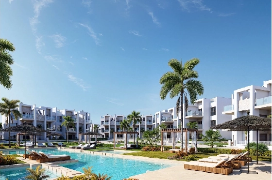 Penthouse Apartment in Los Alcazares zu verkaufen, Wohnfläche 177 m², Zustand Erstbezug, Klimaanlage, 3 Schlafzimmer, 2 Badezimmer, Pool, ref.: HA-LAN-480-A04-2