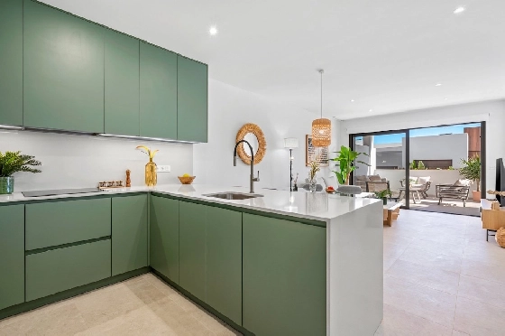 Penthouse Apartment in Los Alcazares zu verkaufen, Wohnfläche 188 m², Zustand Erstbezug, 3 Schlafzimmer, 2 Badezimmer, Pool, ref.: HA-LAN-492-A02-10