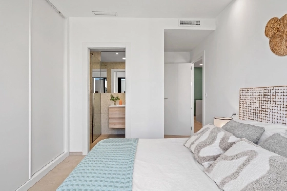 Penthouse Apartment in Los Alcazares zu verkaufen, Wohnfläche 188 m², Zustand Erstbezug, 3 Schlafzimmer, 2 Badezimmer, Pool, ref.: HA-LAN-492-A02-12