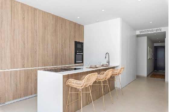 Villa in Los Alcazares zu verkaufen, Wohnfläche 198 m², Zustand Erstbezug, Klimaanlage, Grundstück 235 m², 3 Schlafzimmer, 2 Badezimmer, Pool, ref.: HA-LAN-501-E01-10