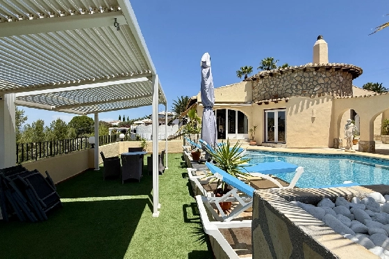 Villa in Pego - Monte Pego(Rafol) zu verkaufen, Wohnfläche 259 m², Baujahr 1990, + Zentralheizung, Klimaanlage, Grundstück 2400 m², 4 Schlafzimmer, 3 Badezimmer, Pool, ref.: JS-1026-4
